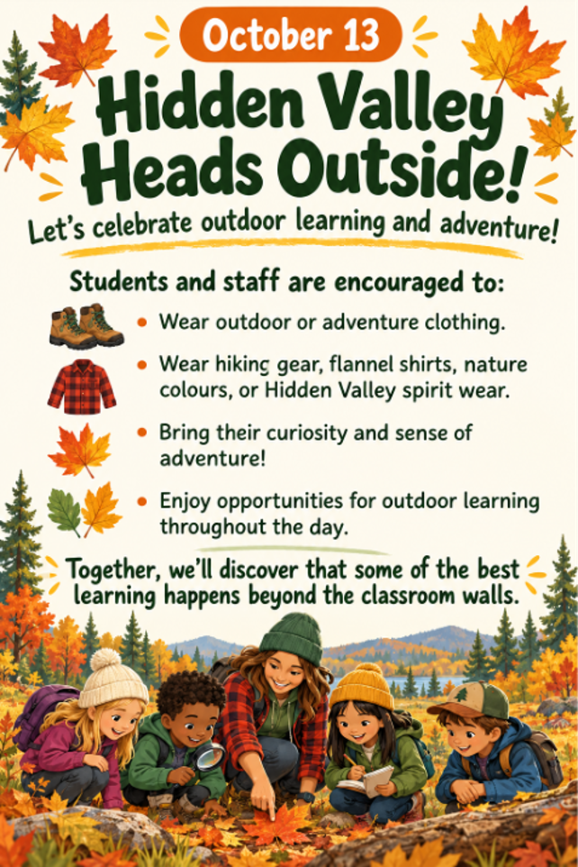 Hidden Valley Heads Outside